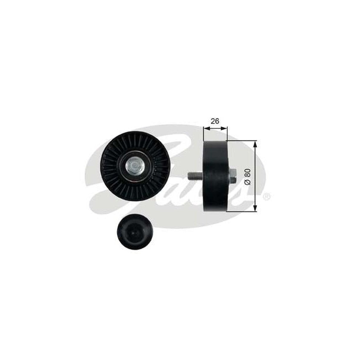 Gates Engine Idler Pulley 36367