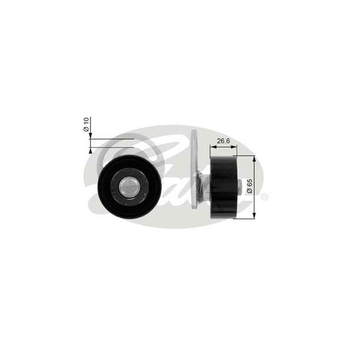 Gates Engine Idler Pulley 36443