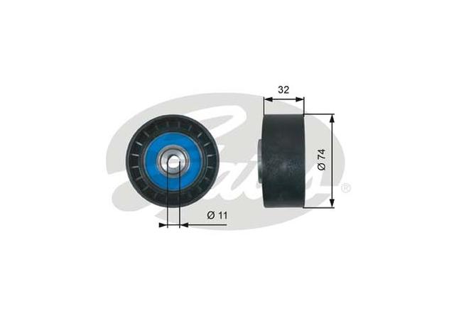 Gates ABDS Idler Pulley 36518