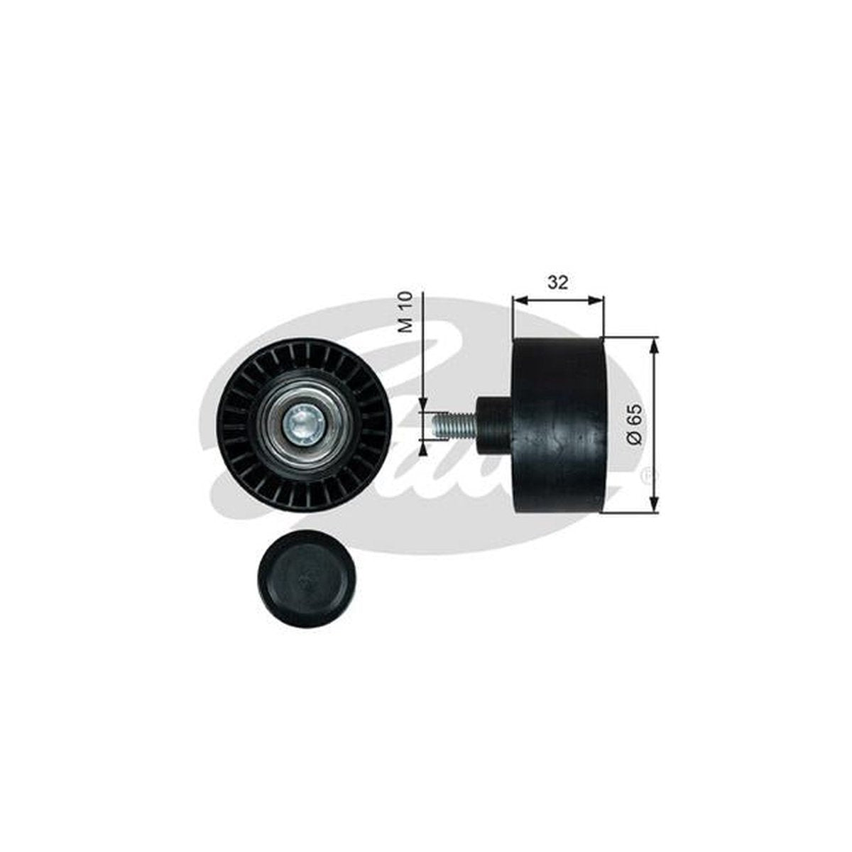 Gates ABDS Idler Pulley 36728