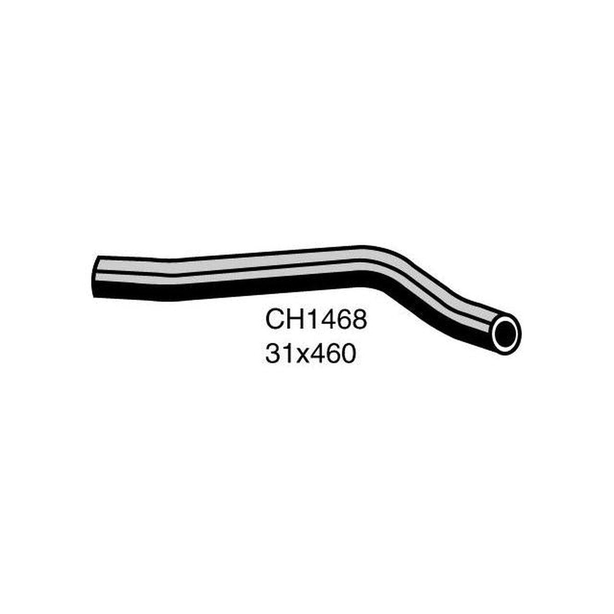 Mackay Top Radiator Hose CH1468