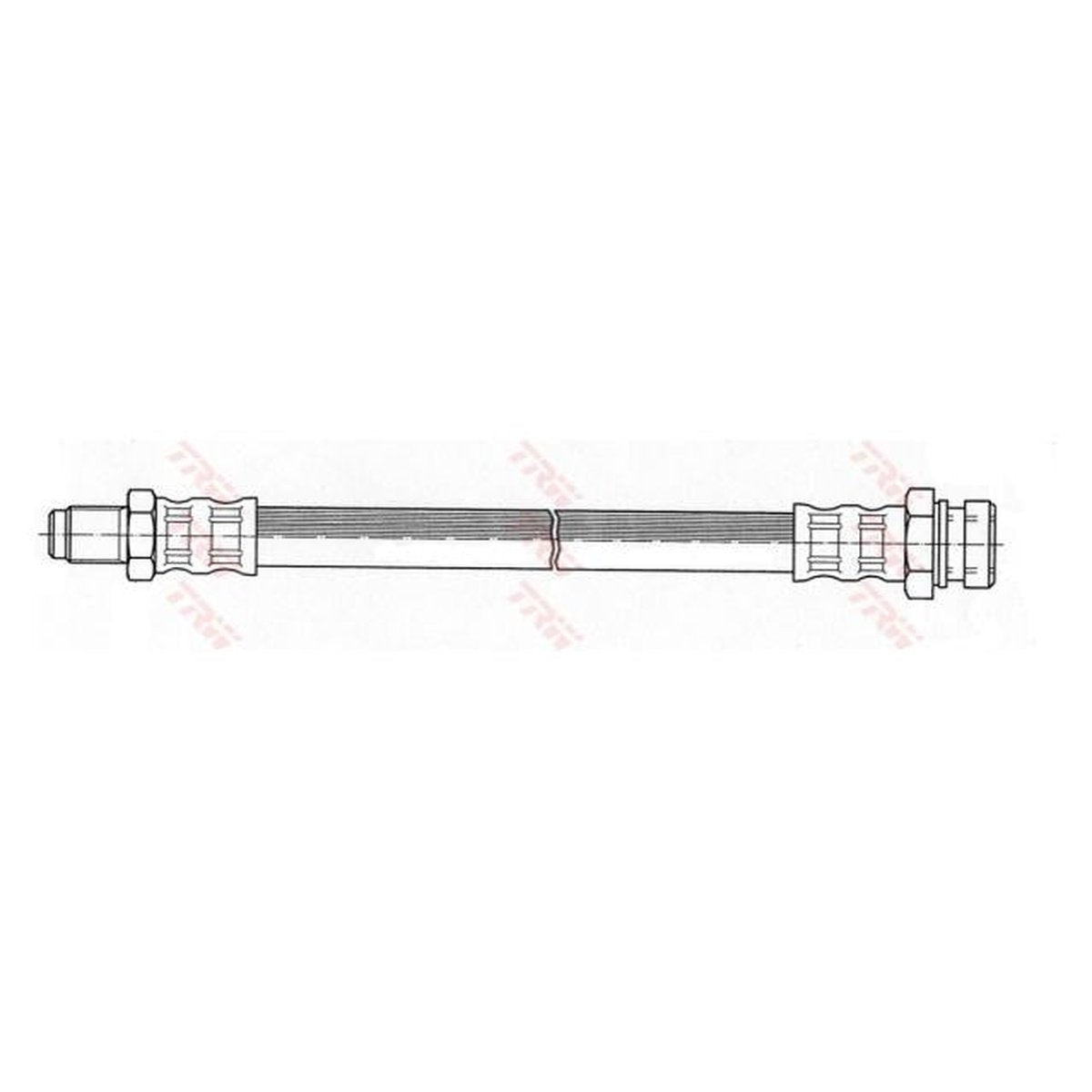 TRW Brake Hose Rear PHB453