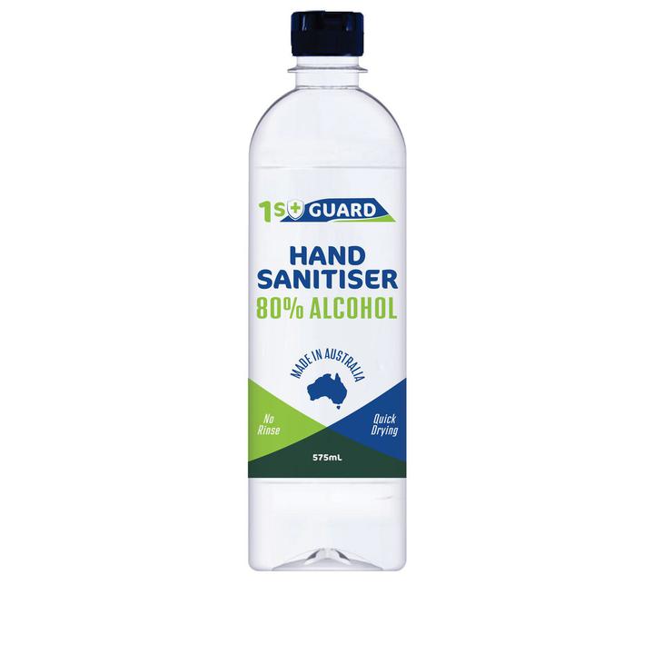 1st Guard Hand Sanitiser 80% Alcohol 575mL FG-AHS575