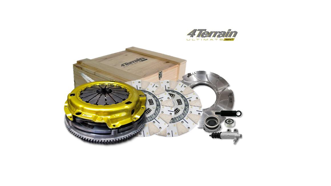 4Terrain Ultimate Twin Clutch Kit w/ Flywheel 4TTSRF2538N-SSC