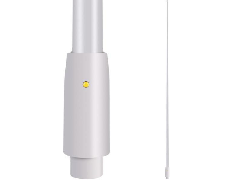 GME AM/FM Detachable Whip White1.2m