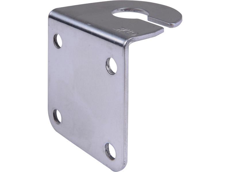 GME Antenna ""L"" Bracket w/ Cable Slot Stainless MB415SS