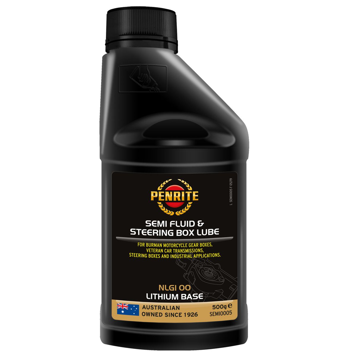 Penrite Oil Semi Fluid Grease 500G SEMI0005