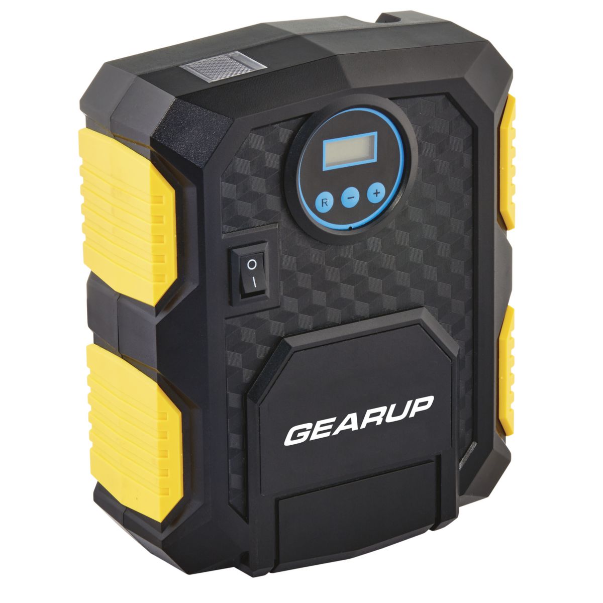 Gear Up 12V Tyre Inflator with LCD Digital Display. 27L/Min. 150 PSI (10.3 Bar) GUDTI27LPM