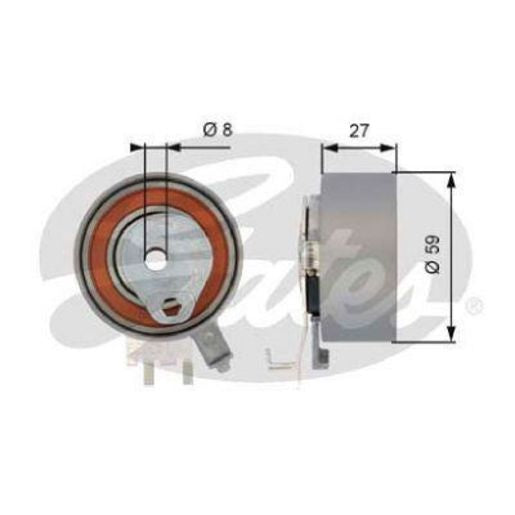 Gates SBDS Manual Tensioner T43139
