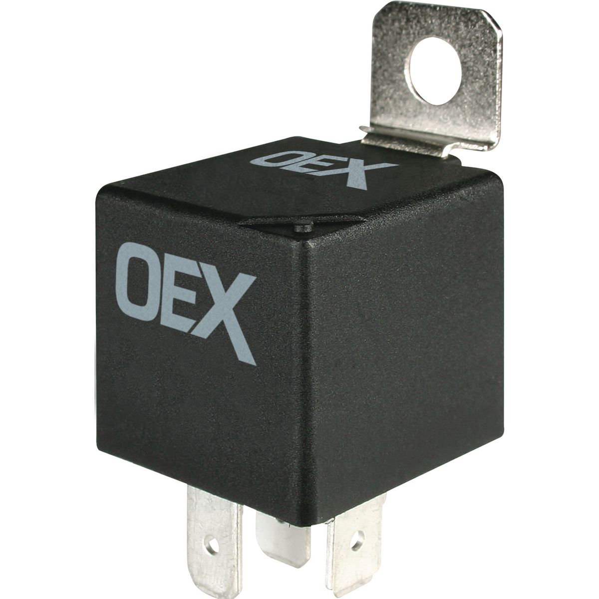 OEX Mini Relay 12V Normally Open 40A - Resistor Protected, SeaLED ACX1940RBL