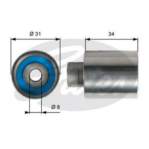 Gates SBDS Idler Pulley T41239
