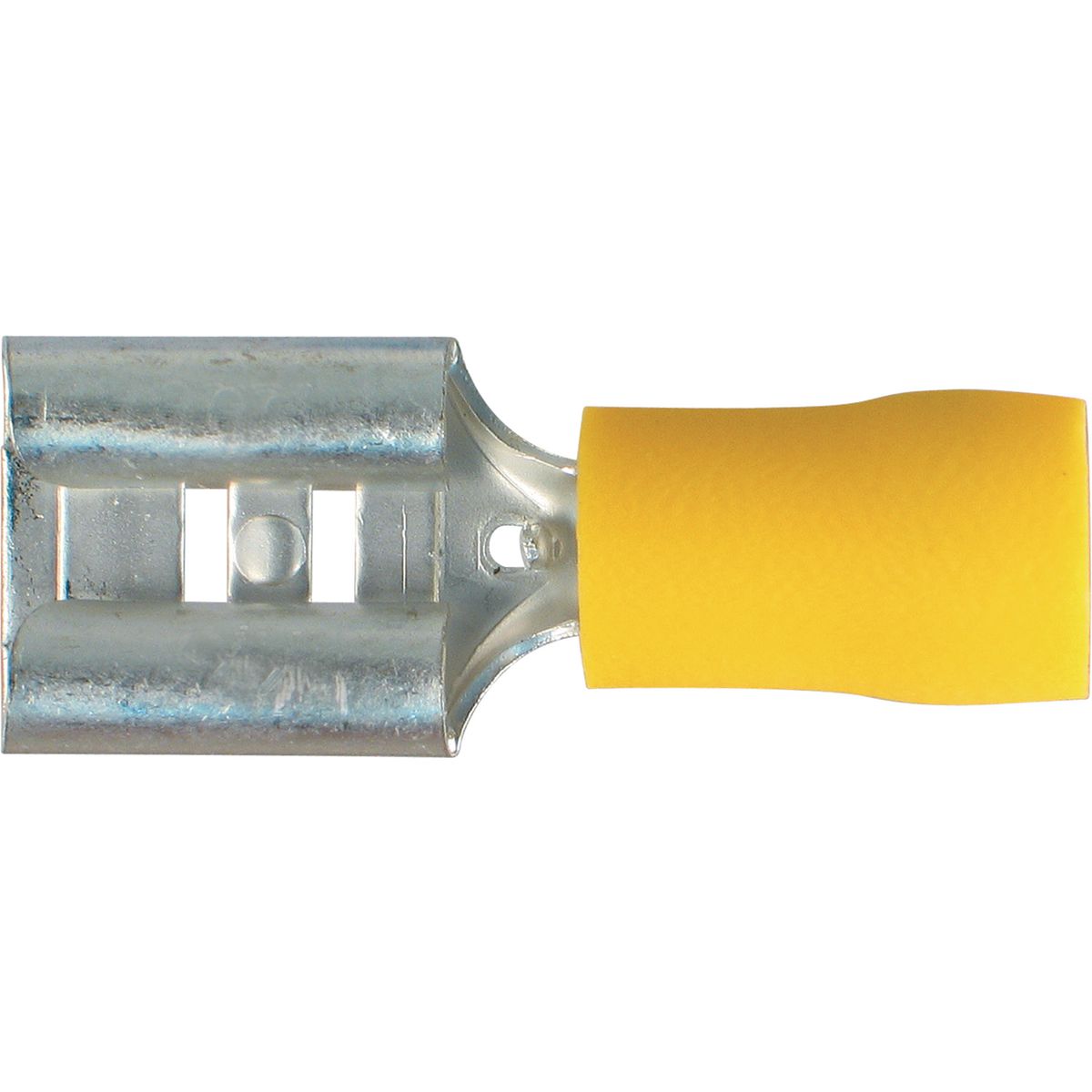 OEX Terminal Female Spade Insulated Yellow 9.5mm ACX3020BL