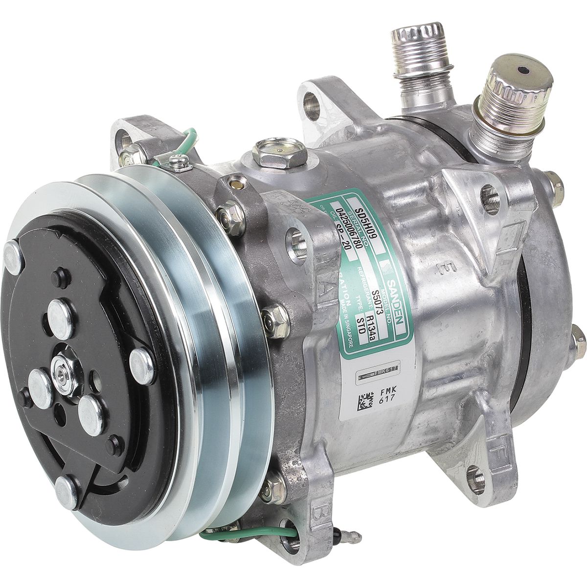 Sanden AC Compressor 24V SD5H09 CXS5073
