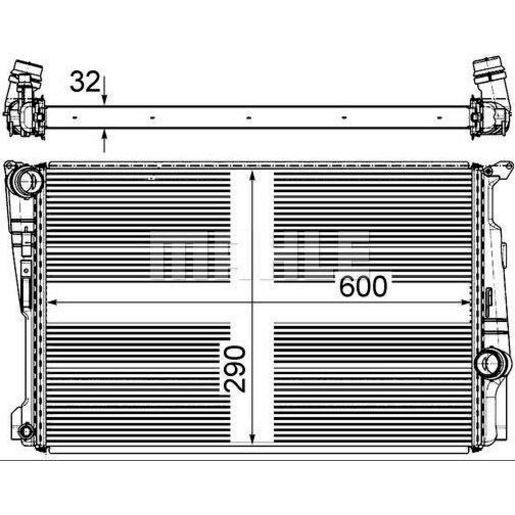 Hella Behr Radiator CR877000P