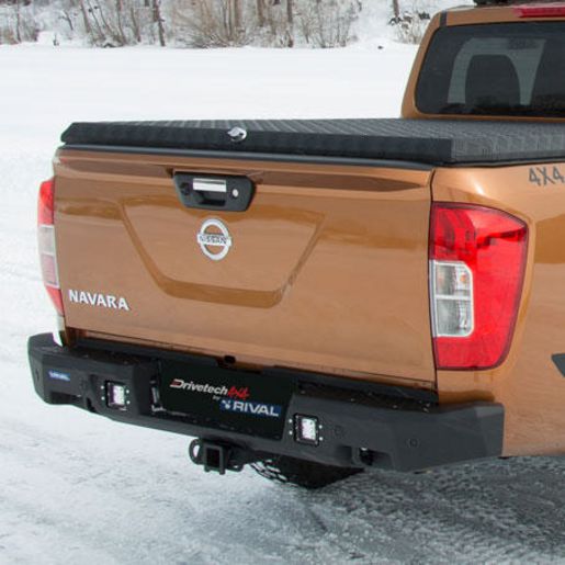 Drivetech 4x4 by RIVAL Aluminium Rear Bar fits Nissan Navara NP300 DT-2D41111