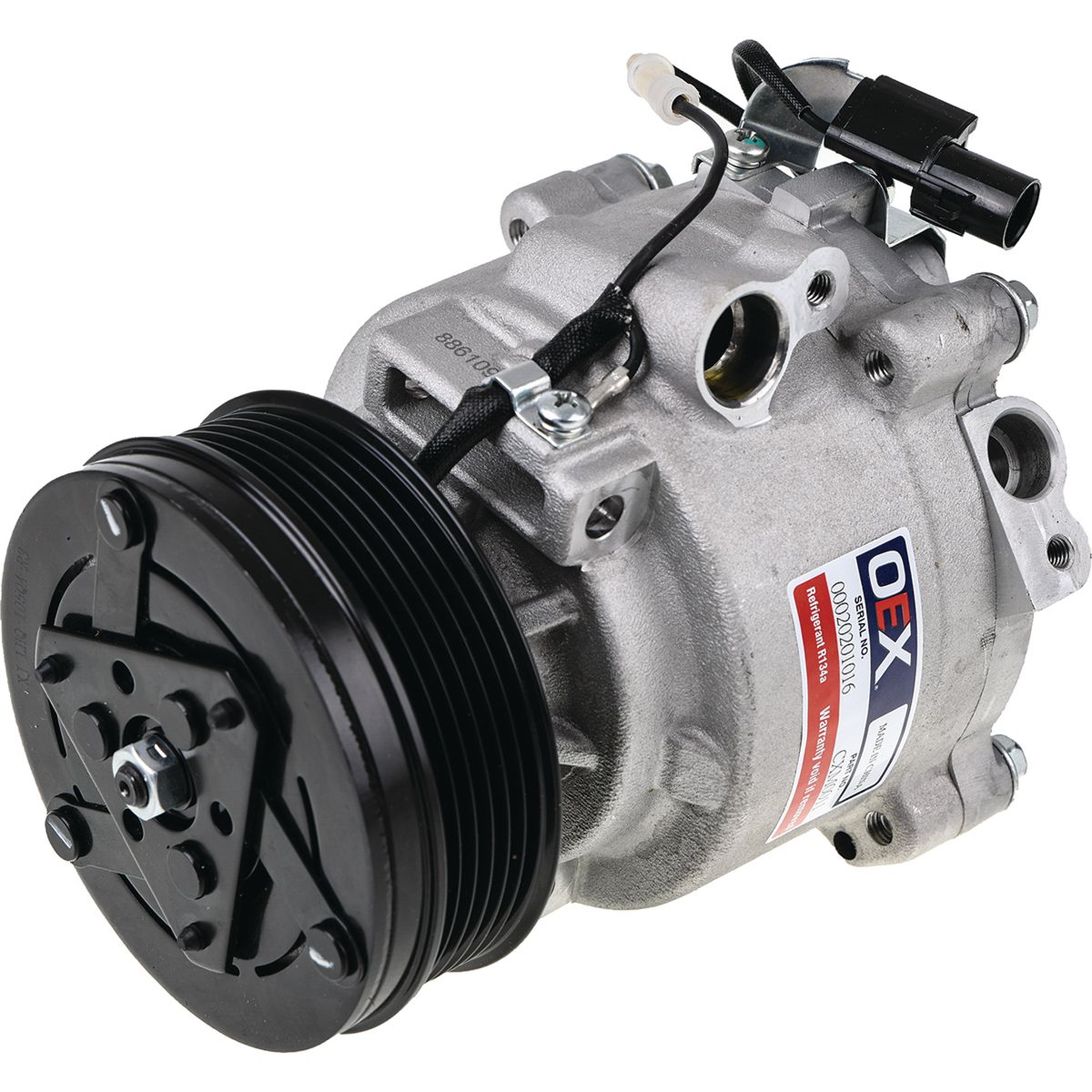 OEX Air Conditioning Compressor 12V Direct Mount Mitsubishi Qs90 Style CXM0011