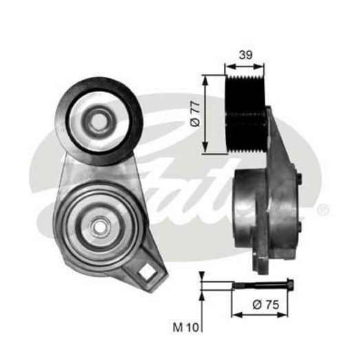 Gates HD Tensioner 38581