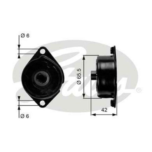 Gates Automatic Belt Tensioner 39090