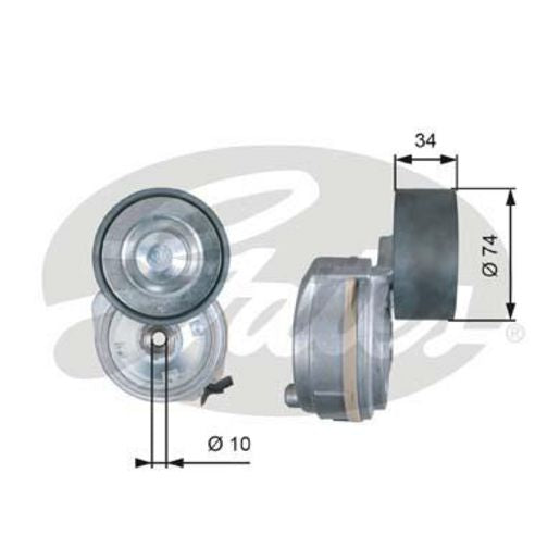 Gates HD Tensioner 38638