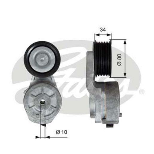 Gates HD Tensioner 38704