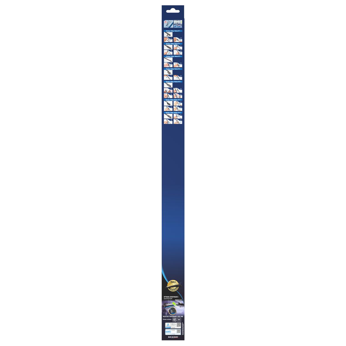 Valeo Silencio Wiper Blade Set Front VF498 574598
