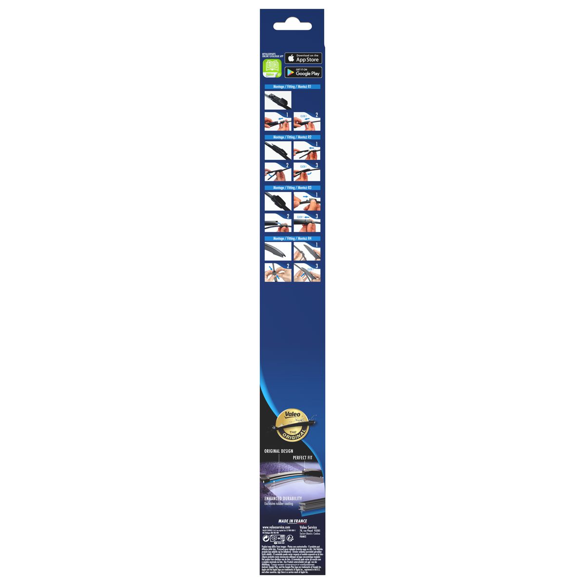 Valeo Silencio Wiper Blade Rear VR250 574300