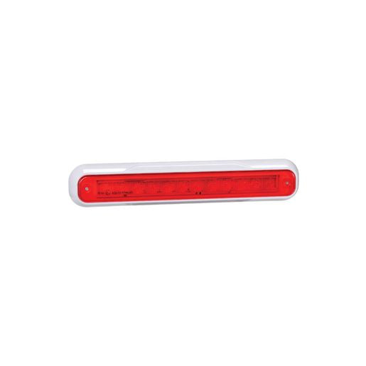 Narva LED Stop Lamp Red 9-33V White Housing 93919