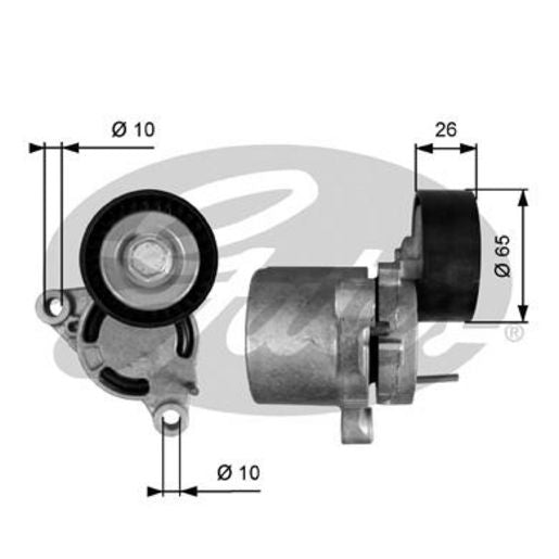 Gates ABDS Manual Tensioner 39403