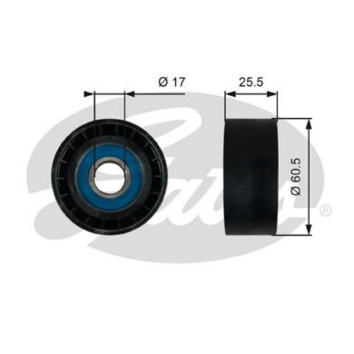 Gates ABDS Idler Pulley 36754