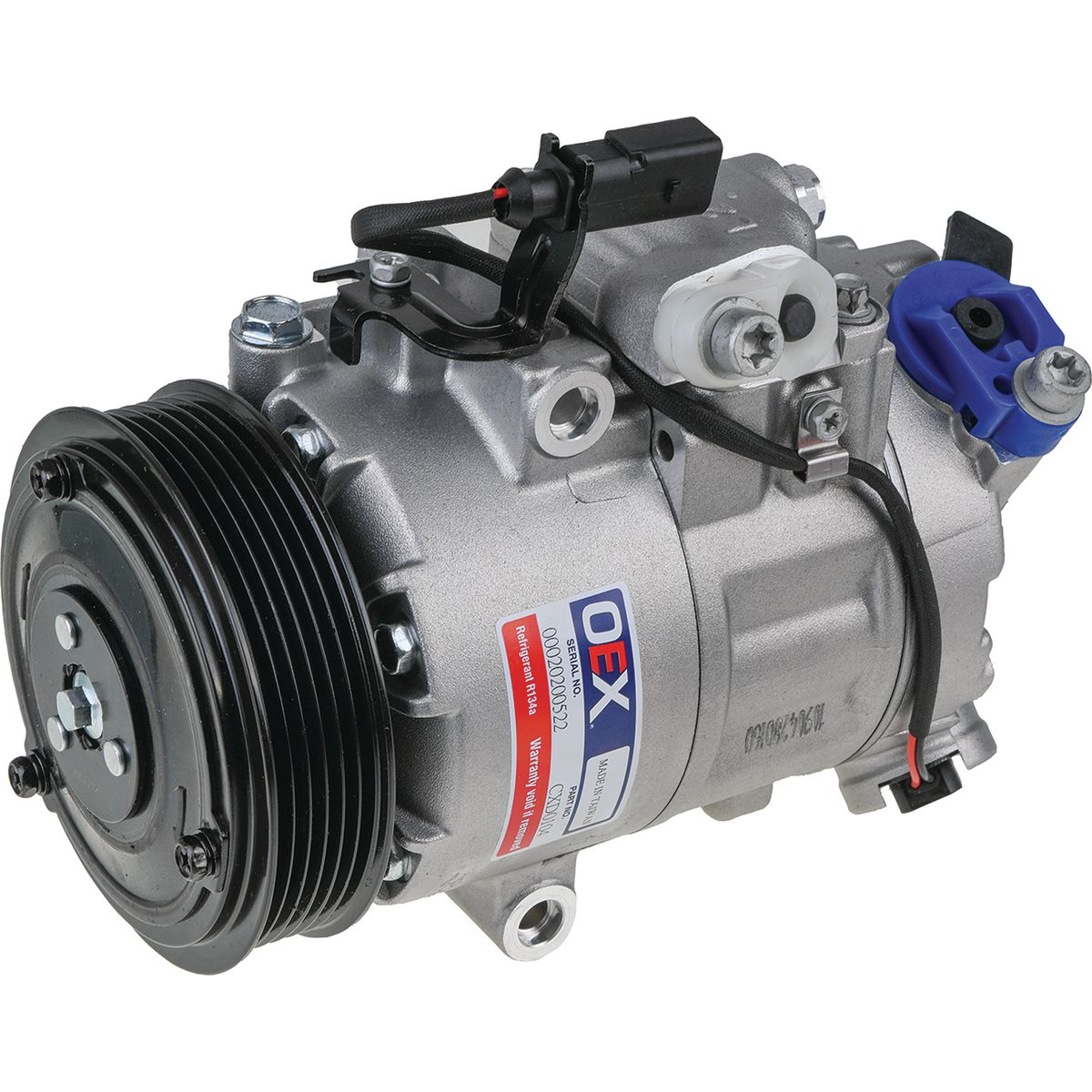 OEX Air Conditioning Compressor 12V 6Pv Direct Mount Denso 6Seu14C Style CXD0104