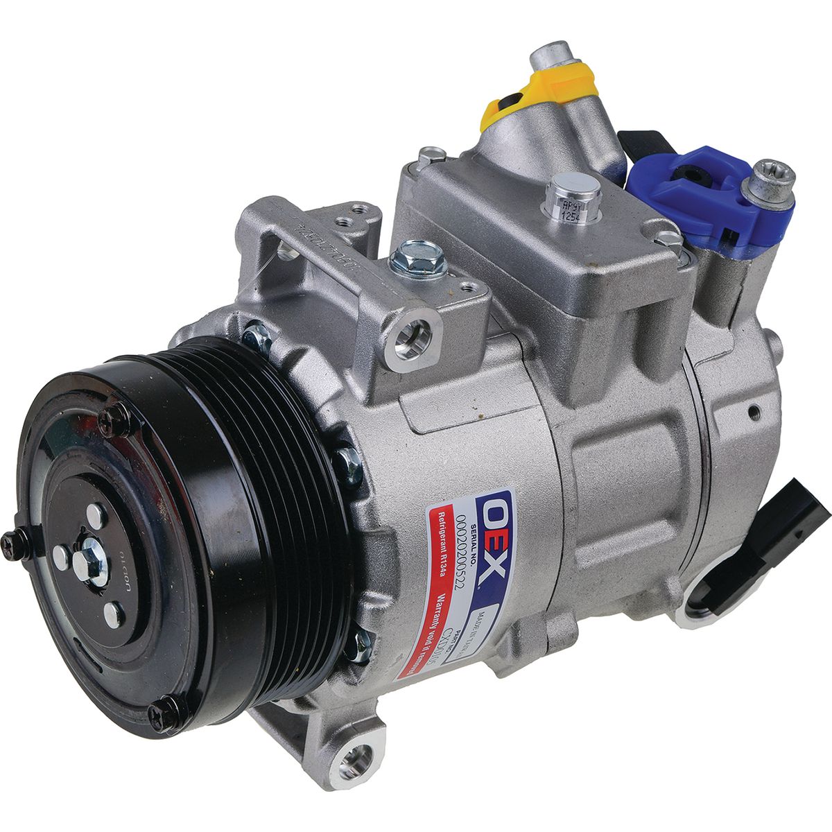 OEX Air Conditioning Compressor 12V 6Pv Direct Mount Denso Style CXD0105