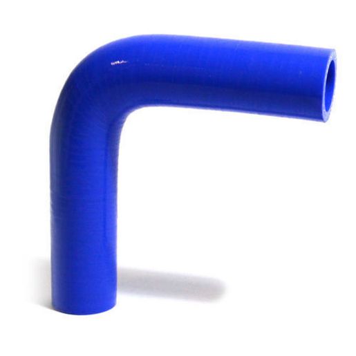 SAAS Silicone 90 Degree Hose 32 x 32mm Blue SSH903232E