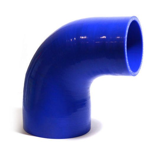 SAAS Silicone 90 Degree Reducer 76 x 102mm Blue SSH9076102E