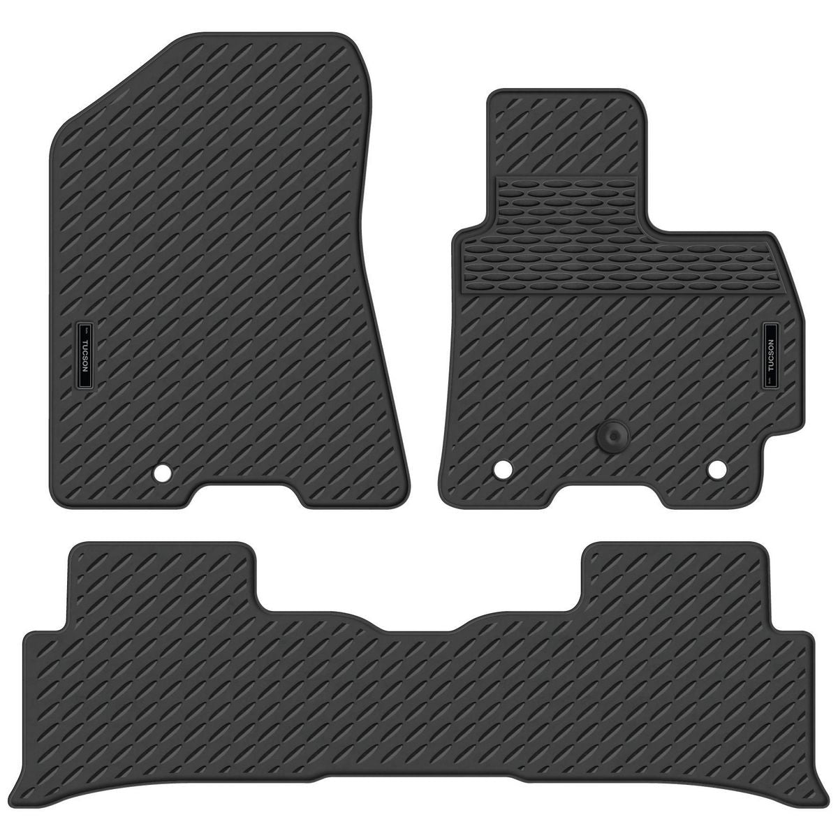 Sperling Precision Fit Floor Mat Set MRBHY002BLK2RW