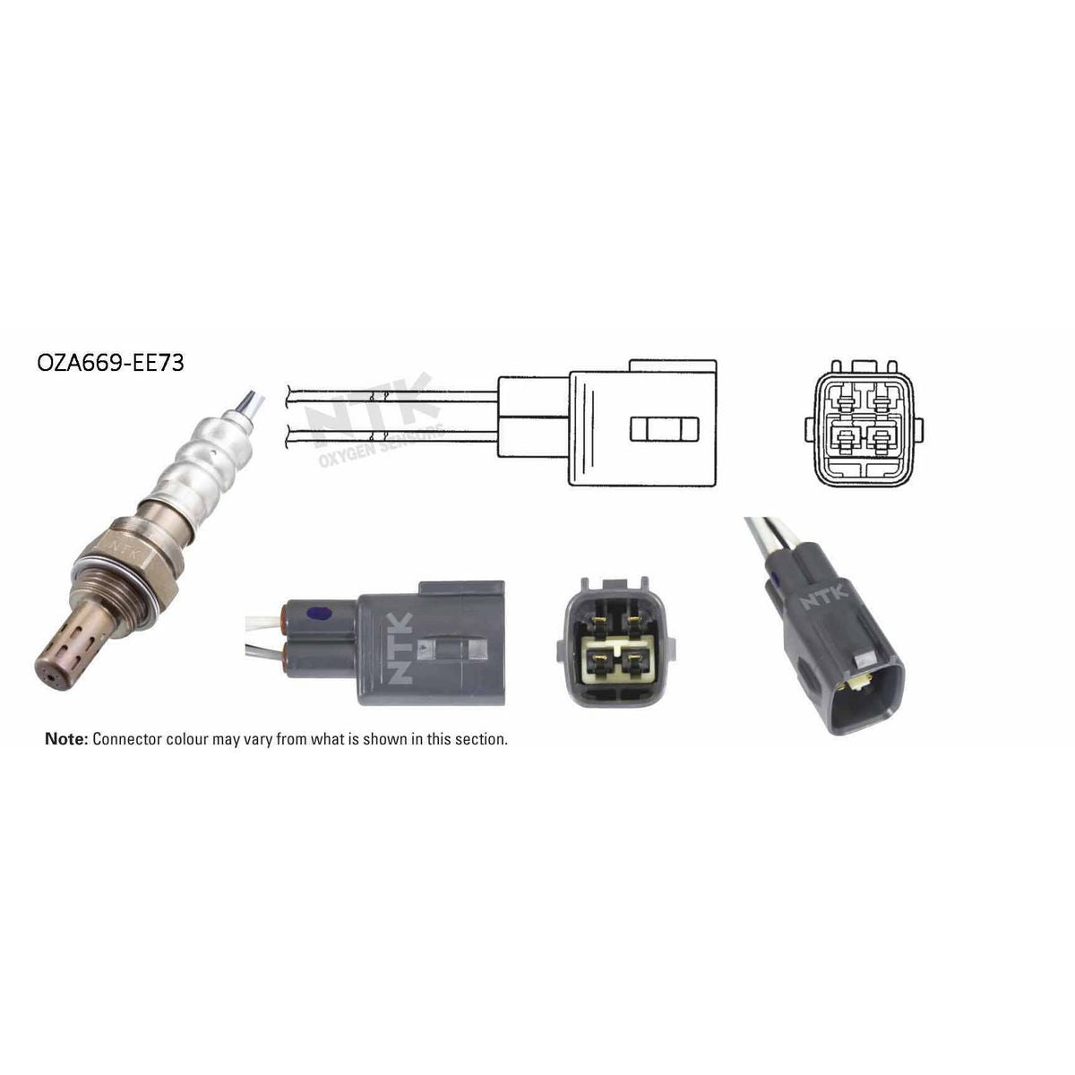 NTK Oxygen Lambda Sensor OZA669-EE73