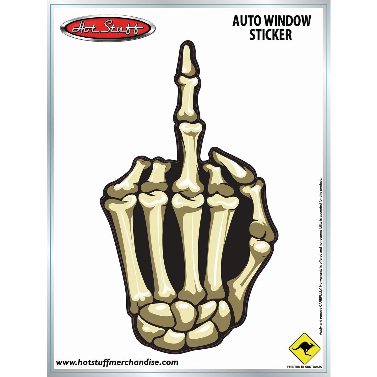 Hotstuff Hotstuff Bony Finger Decal SH223