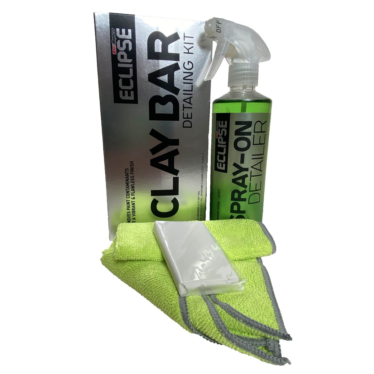 Eclipse Clay Bar Detailing Kit RCBKE-2