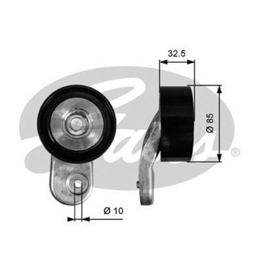 Gates ABDS Idler Pulley 36643