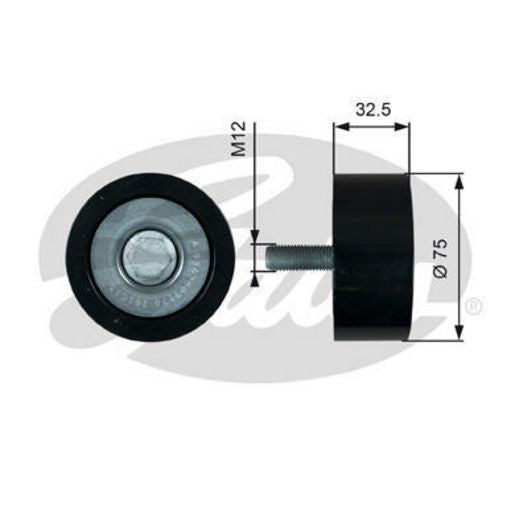 Gates ABDS Idler Pulley 36741