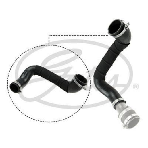 Gates Turbo Air Intake Hose (Hot Side) 09-0654