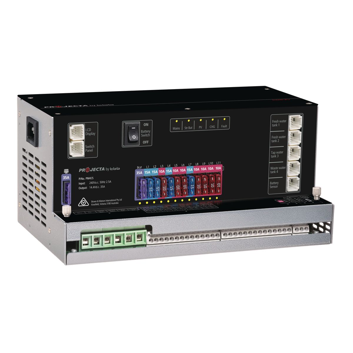 PROJECTA Power Management System 30A 12V Bluetooth PM435-BT