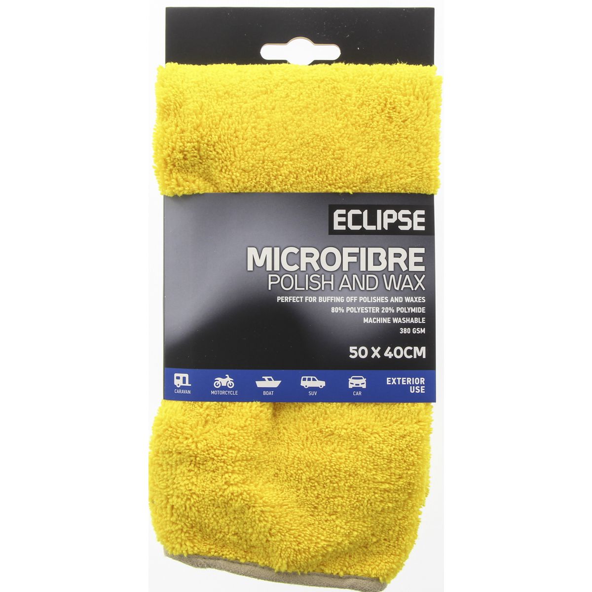 Eclipse Polishing Microfibre Cloth 380Gsm EMPAW380