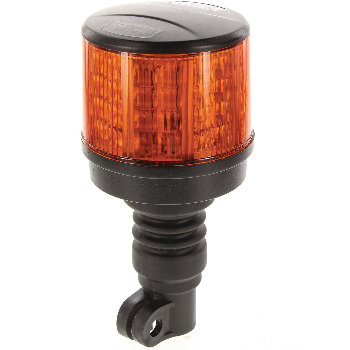 OEX Tall Amber LED Beacon 12V/24V Class 1 Flexi Din Pole Mount ACX5725