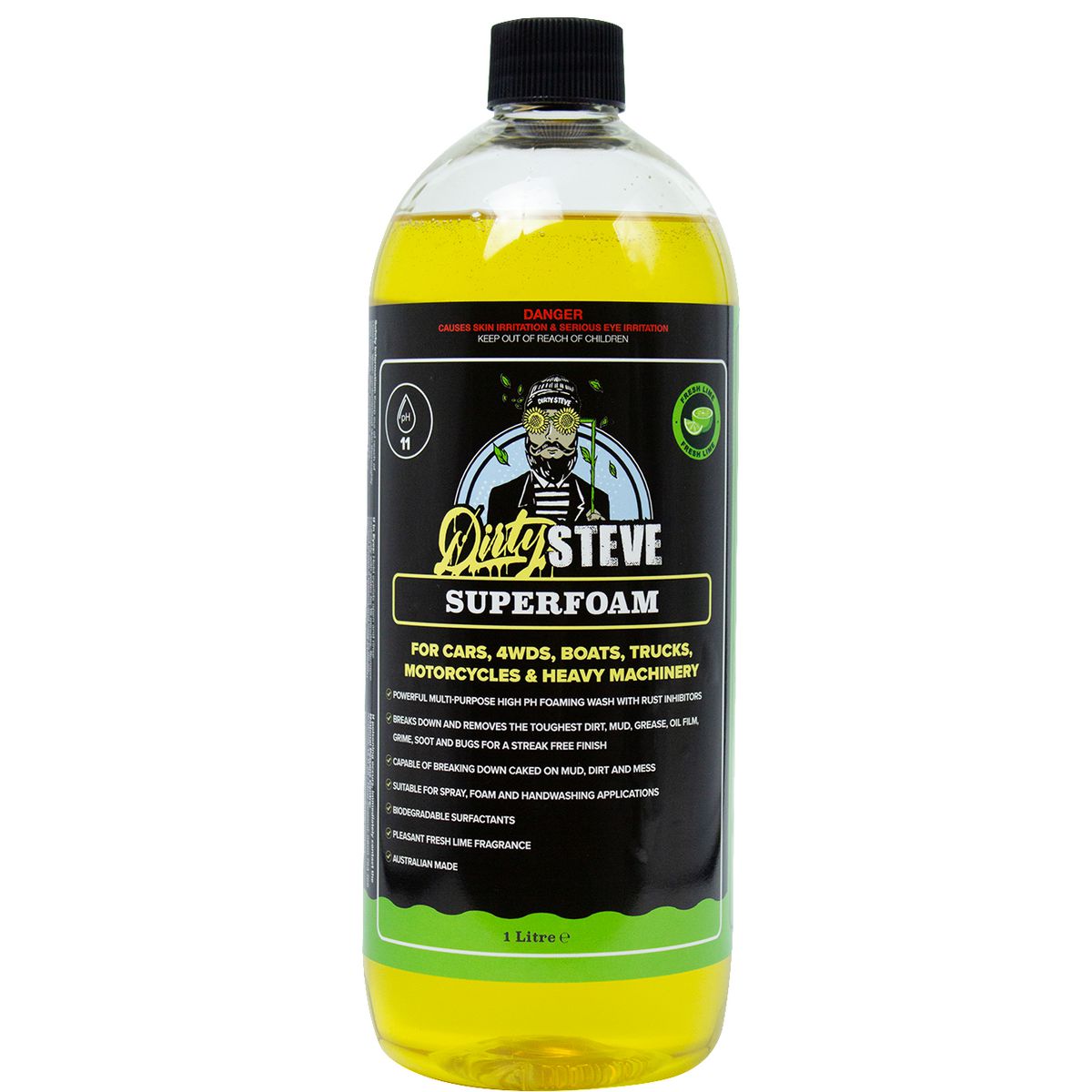 Dirty StEVe Rust Inhibiting Lime Super Foam 1L DS1015