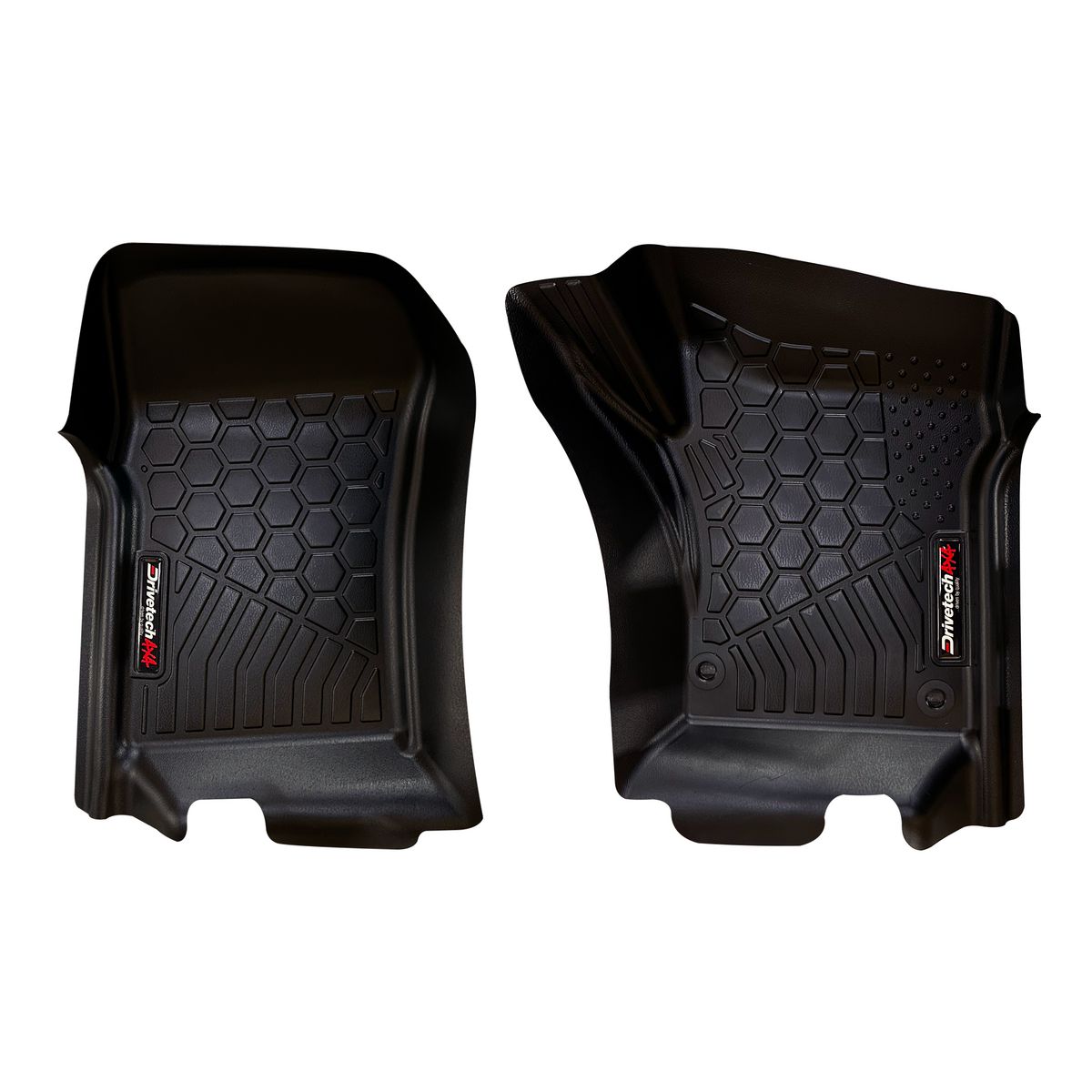 Drivetech 4X4 Moulded Floor Mat Front Set fits Toyota Landcruiser DT-VM009