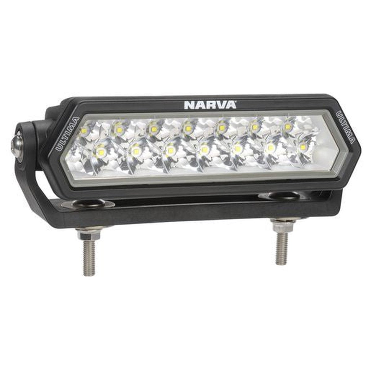 Narva Ultima 8"" Ultra Wide Flood Beam Light Bar (Pair) 71715BK