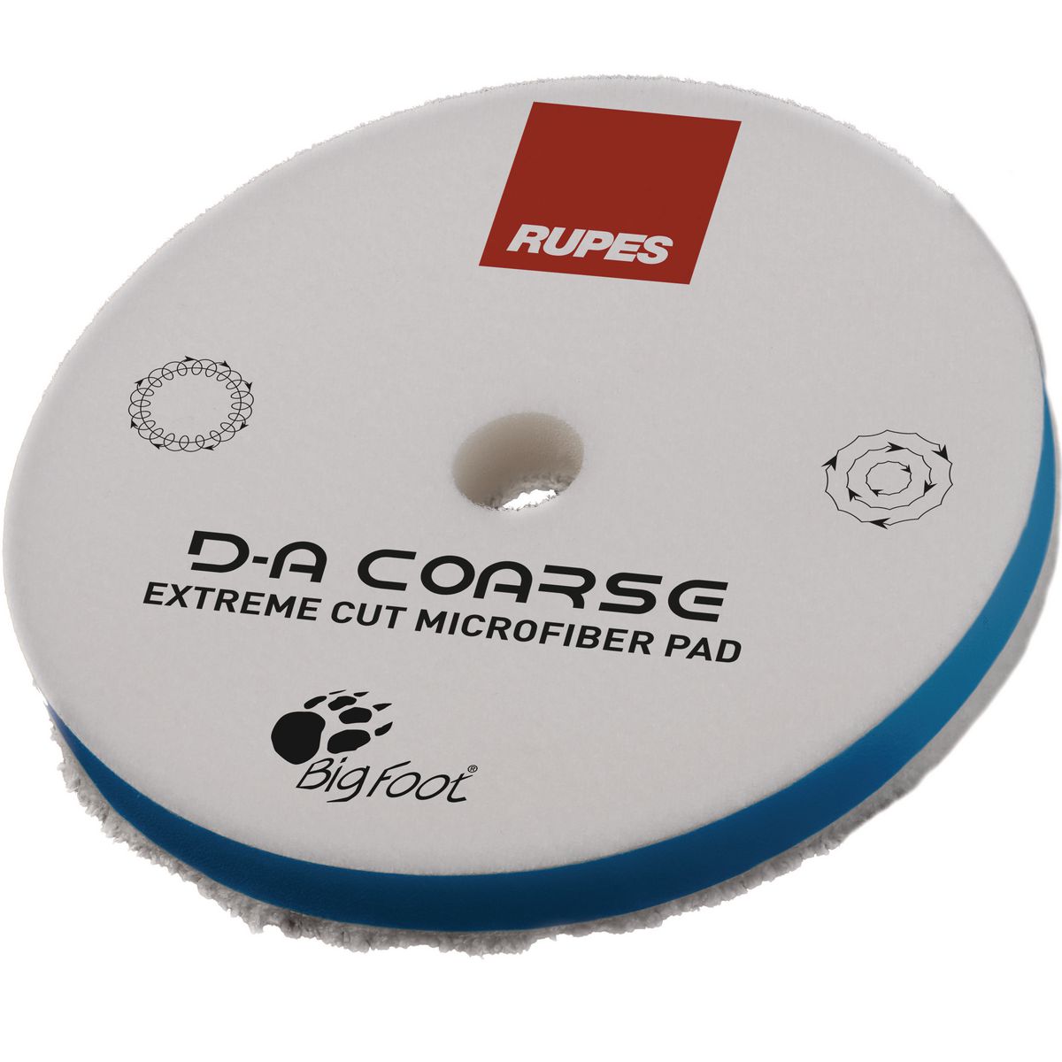 Rupes Da Extreme Cut Microfiber Pad Coarse 130mm 9.MF130H