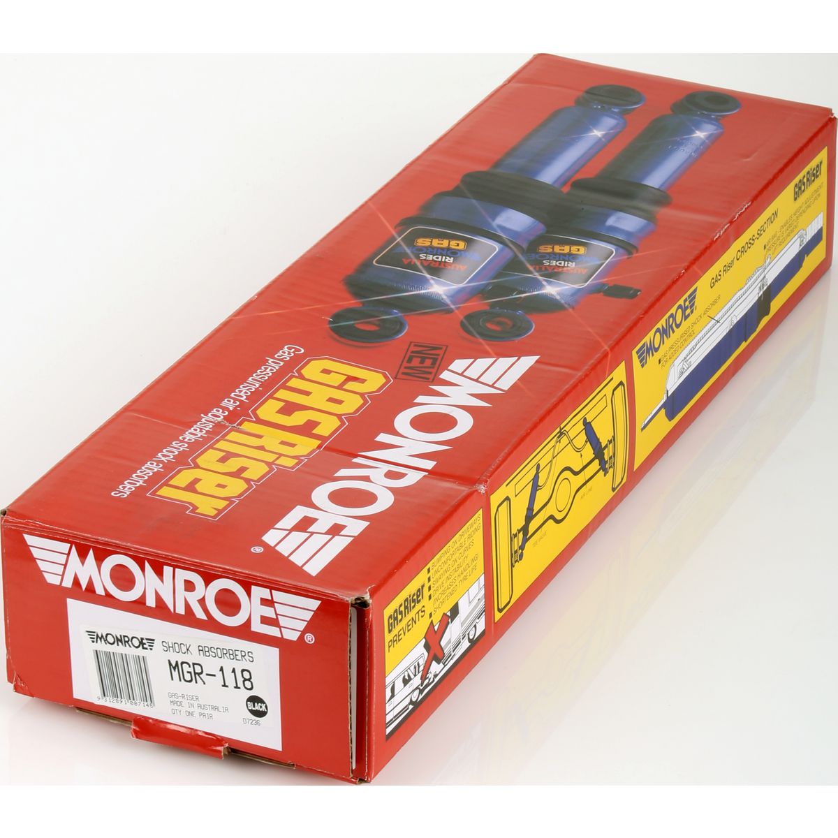 Monroe Gas Riser Shock Absorber Pair MGR-118