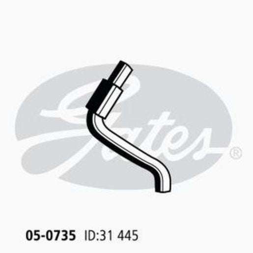 Gates Radiator Hose 05-0735