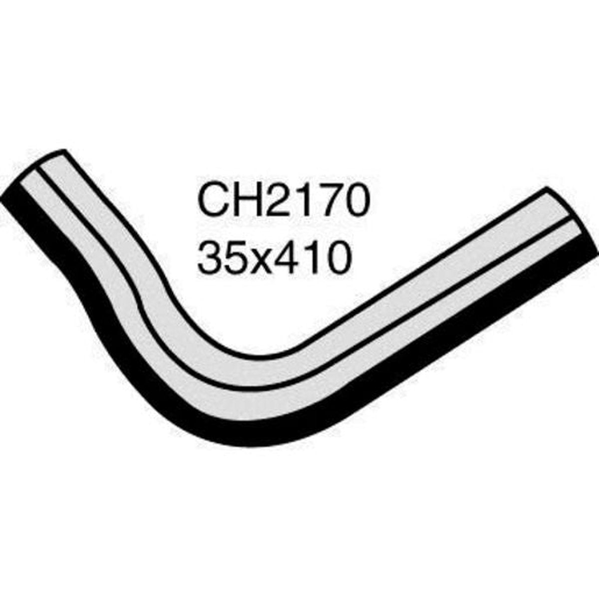 Mackay Top Radiator Hose CH2170